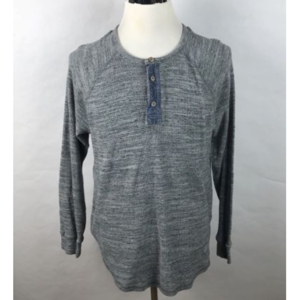 Lucky Brand Waffle Knit Thermal Shirt